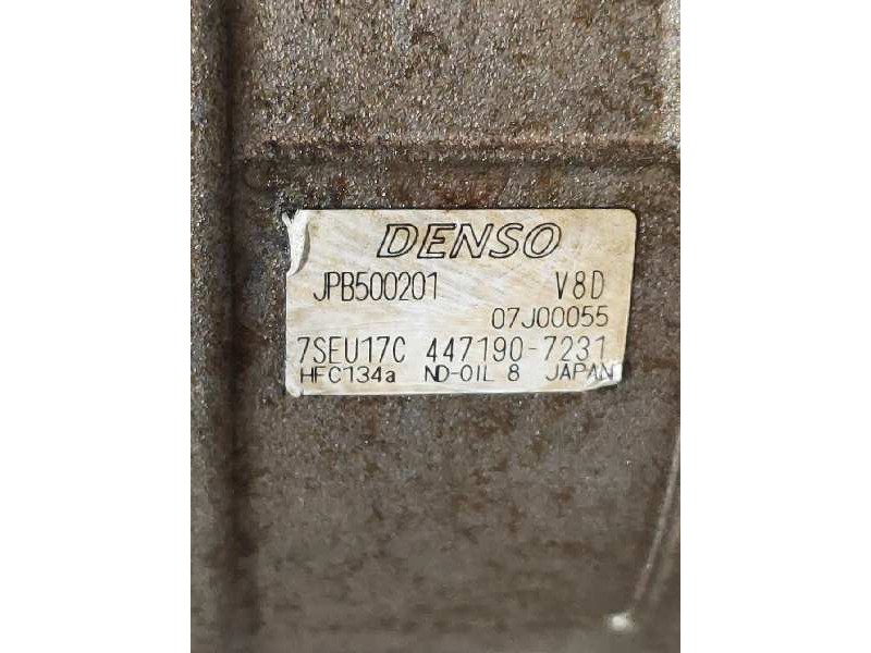 Recambio de compresor aire acondicionado para land rover range rover sport v8 td hse black&white referencia OEM IAM 4471907231  