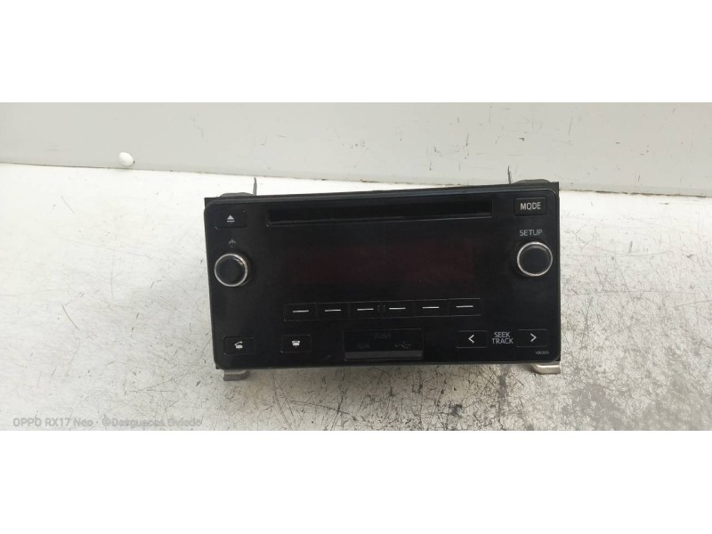 Recambio de sistema audio / radio cd para toyota land cruiser (j15) basis referencia OEM IAM 8612060M10 1230005030C101 