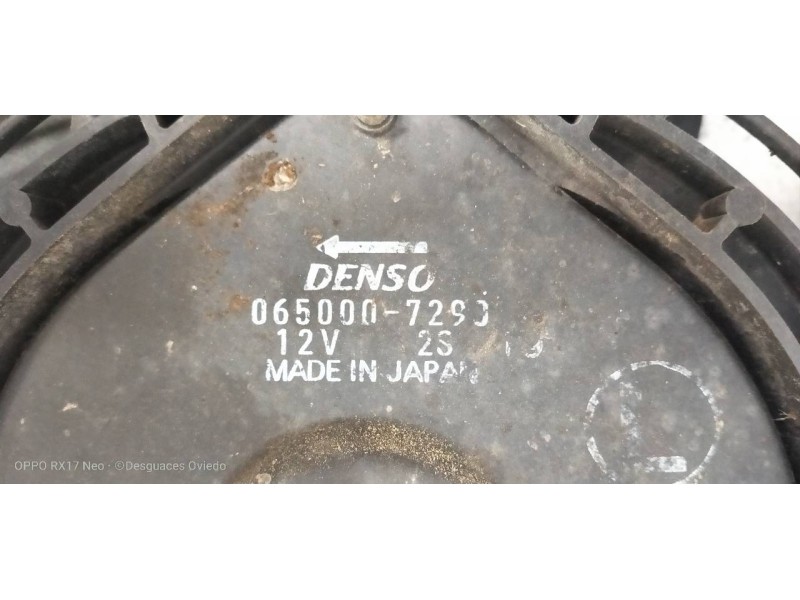 Recambio de electroventilador para toyota land cruiser (j15) basis referencia OEM IAM 0650007290  