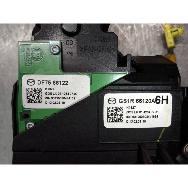 Recambio de mando luces para mazda 6 kombi (gh) 2.0 crtd 140cv active sw referencia OEM IAM GS1R66120A6H DF7566122 DF7466128
