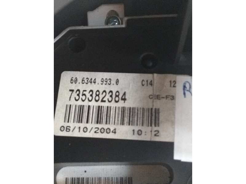 Recambio de cuadro instrumentos para fiat seicento (187) 1.1 referencia OEM IAM 735382384 6063449930 
