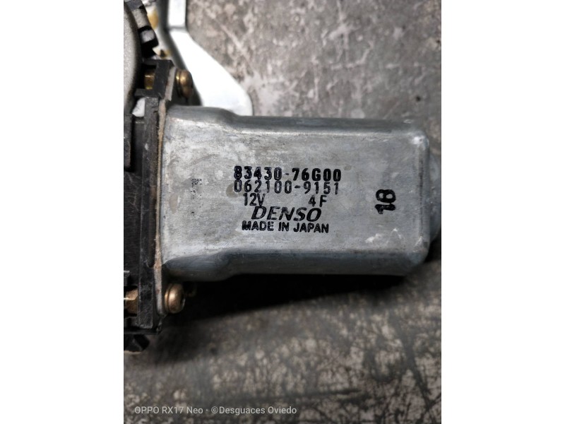 Recambio de elevalunas delantero derecho para suzuki ignis rm (mh) básico referencia OEM IAM 8343076G00  
