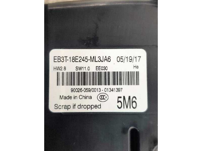 Recambio de mando calefaccion / aire acondicionado para ford ranger (tke) doppelkabine 4x4 xlt referencia OEM IAM EB3T18E245ML3J