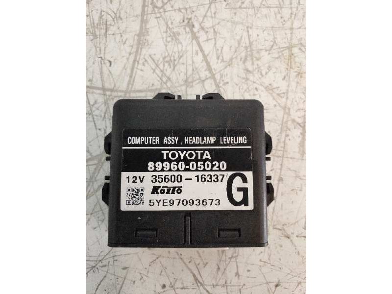 Recambio de modulo electronico para toyota avensis wagon (t25) 2.2 d-4d cat referencia OEM IAM 8996005020 3560016337 