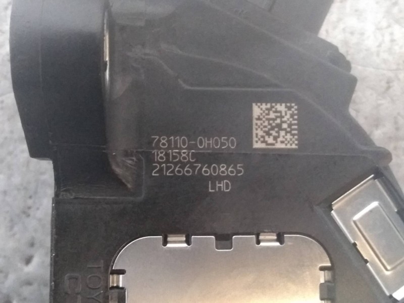 Recambio de potenciometro pedal para citroen c1 urban ride referencia OEM IAM 781100H050  