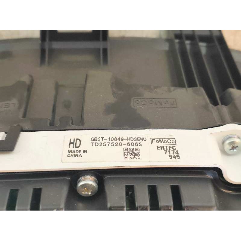Recambio de cuadro instrumentos para ford ranger (tke) doppelkabine 4x4 xlt referencia OEM IAM GB3T10849 TD2575206063 2051145 FO