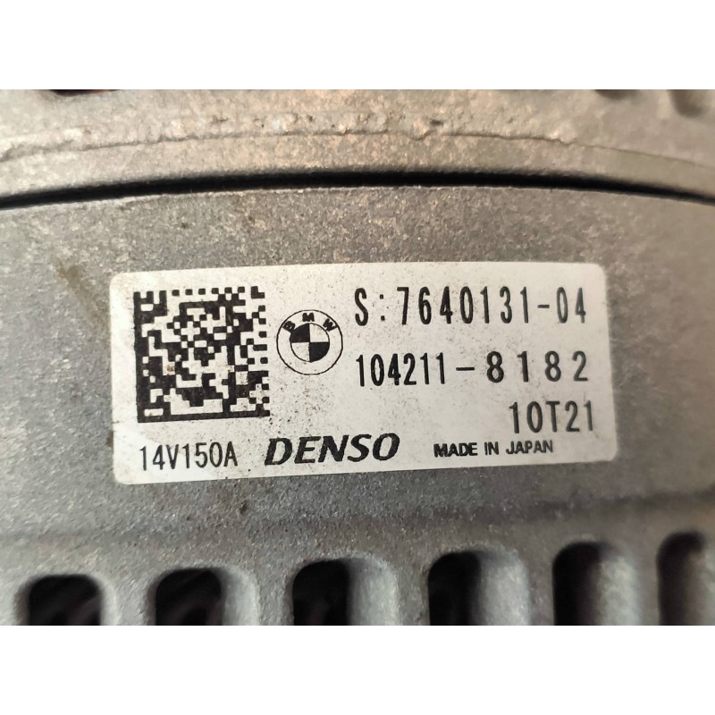 Recambio de alternador para bmw serie 3 lim. (f30) 318d m sport referencia OEM IAM 1042118182 764013104 