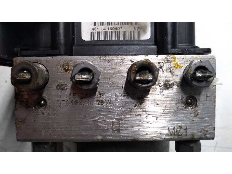 Recambio de abs para fiat ducato caja cerrada 35 (06.2006 =>) 3.0 jtd cat referencia OEM IAM 0265231617 0265800461 51725097