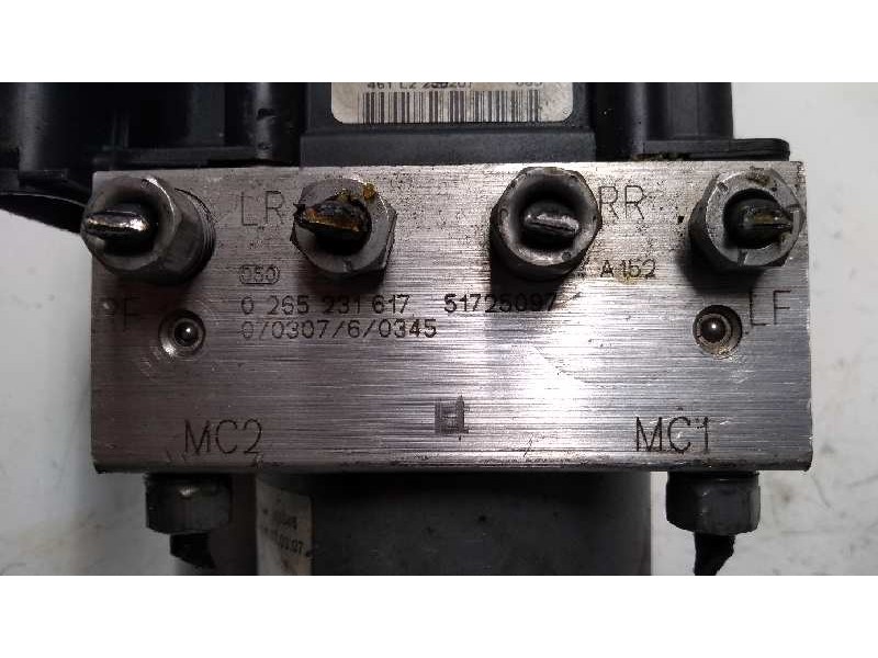 Recambio de abs para fiat ducato caja cerrada, techo elev. (desde 03.02) referencia OEM IAM 0265231617 0265800461 51725097