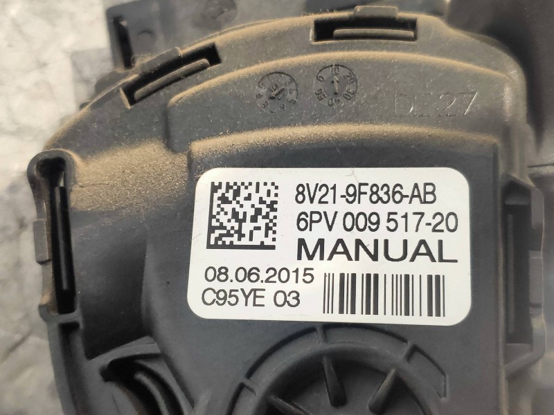 Recambio de potenciometro pedal para ford transit courier ambiente referencia OEM IAM 8V219F836AB 6PV00951720 