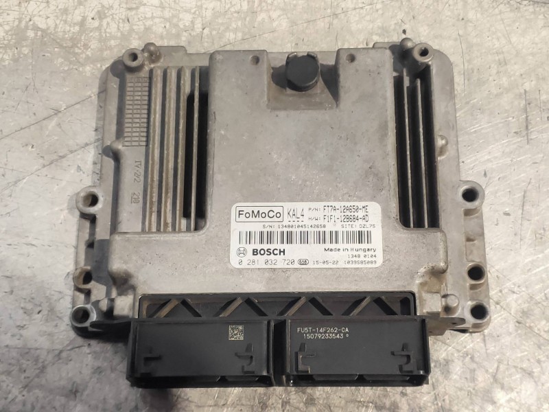 Recambio de centralita motor uce para ford transit courier ambiente referencia OEM IAM 0281032720 FT7A12A650ME F1F112B684AD BOSC