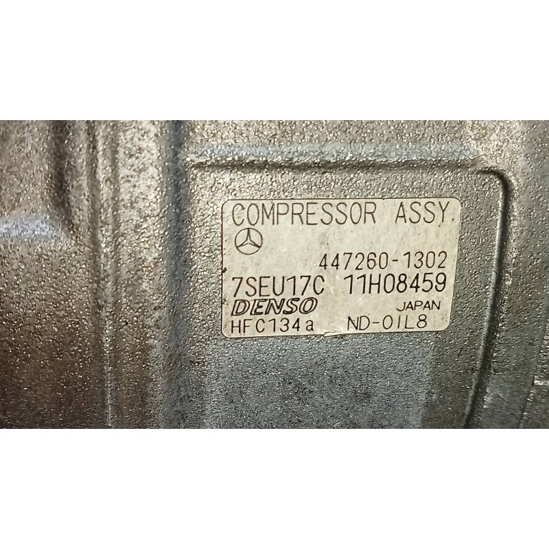 Recambio de compresor aire acondicionado para mercedes clase s (w221) berlina 450 l (221.170) referencia OEM IAM 4472601302  