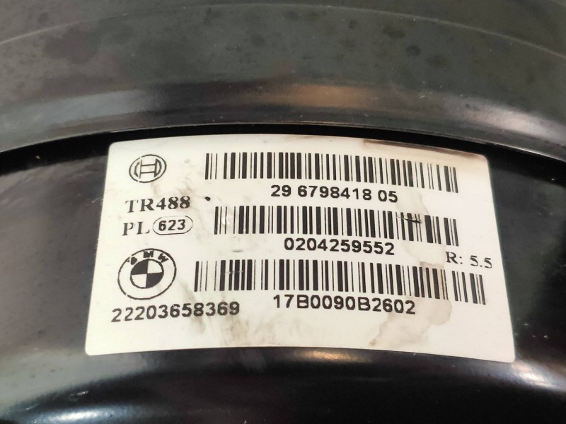 Recambio de servofreno para bmw serie 3 lim. (f30) 318d m sport referencia OEM IAM 0204259552 22203658369 29679841805