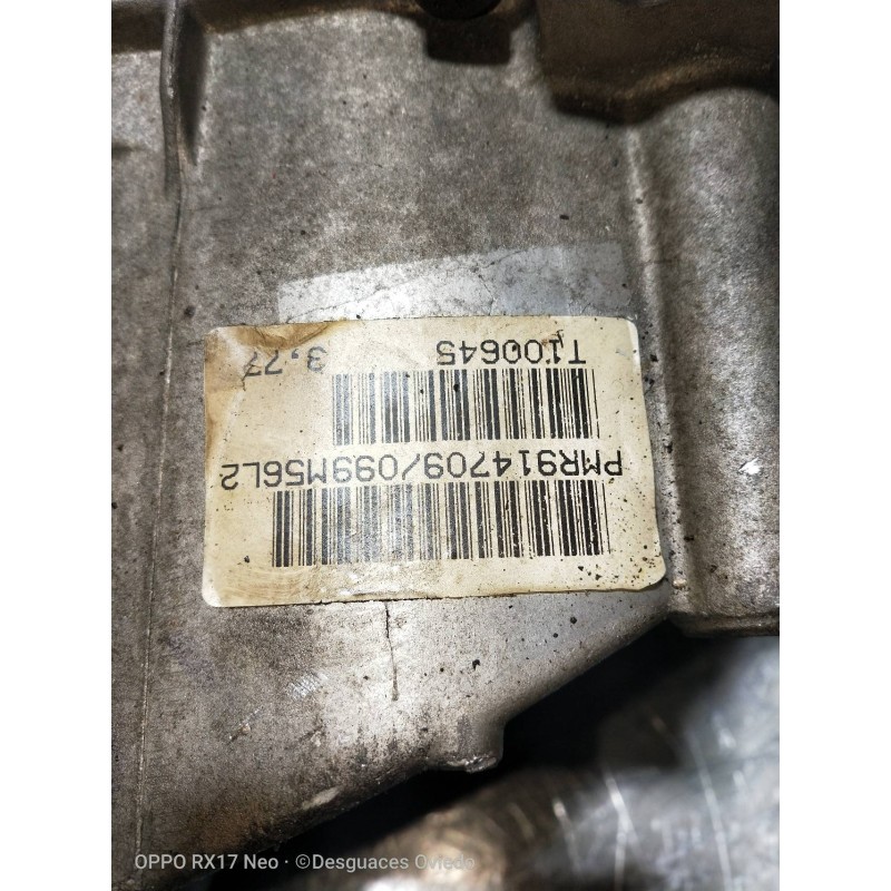 Recambio de caja cambios para mitsubishi carisma berlina 4 (da0) 1900 comfort referencia OEM IAM PMR914709 099M56L2 T100645 Recambio de caja cambios para mitsubishi carisma berlina 4 (da0) 1900 comfort referencia OEM IAM PMR914709 099M56L2 T100645