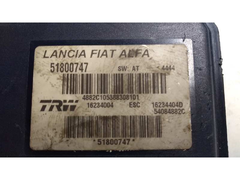 Recambio de abs para fiat croma (194) referencia OEM IAM 51800747 16234004 16234404D 54084882C Recambio de abs para fiat croma (194) referencia OEM IAM 51800747 16234004 16234404D 54084882C