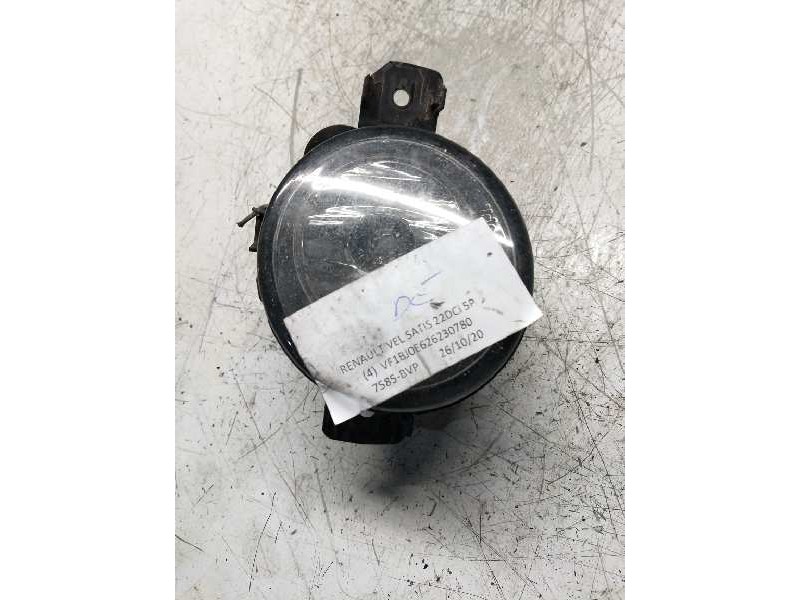 Recambio de faro antiniebla derecho para renault vel satis (bj0) expression referencia OEM IAM   