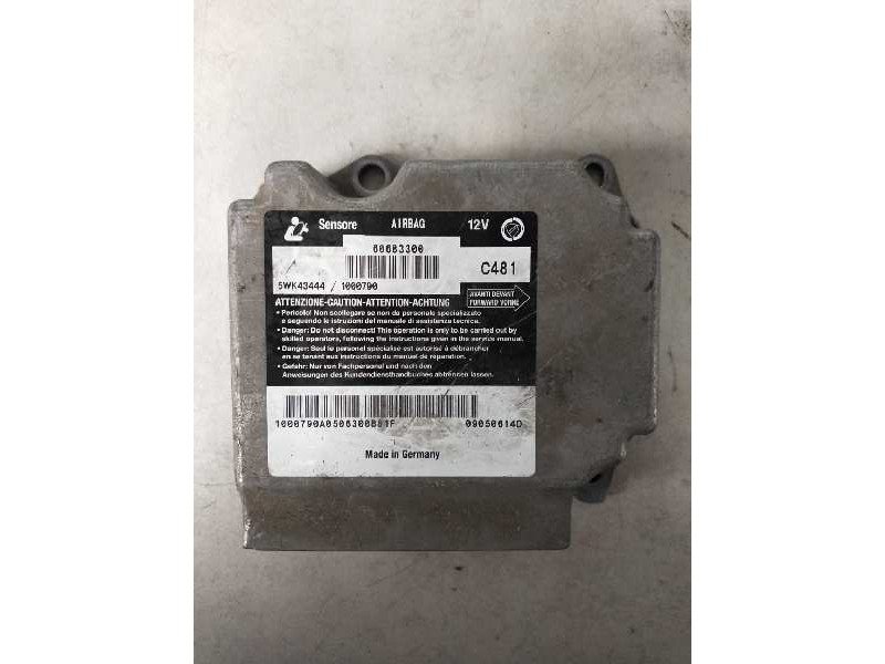 Recambio de centralita airbag para alfa romeo gt (125) 1.9 jtd (m) 16v cat referencia OEM IAM 5WK43444 60683300 1000790