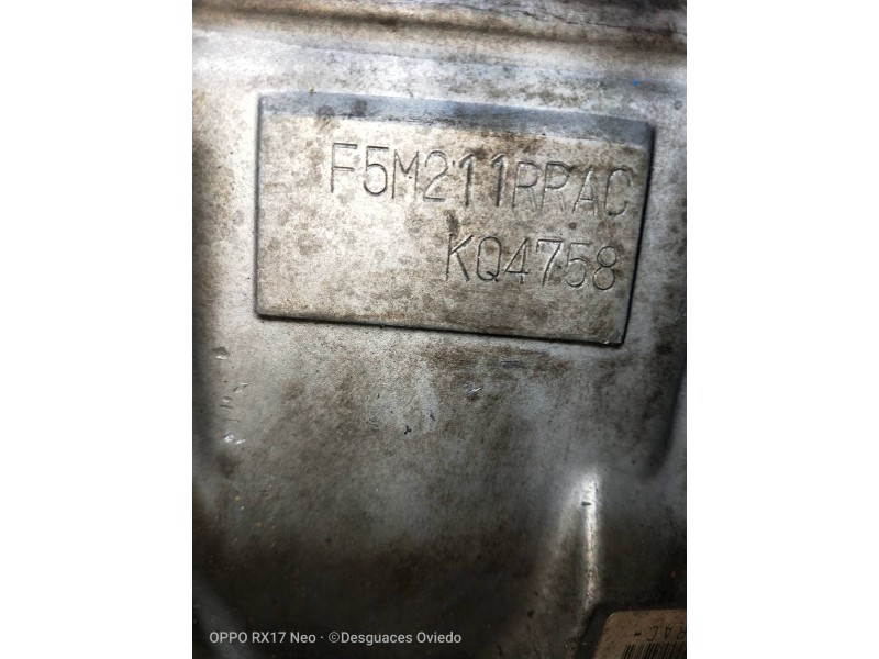 Recambio de caja cambios para mitsubishi colt (ca0) 1.6 16v cat referencia OEM IAM F5M211RRAC KQ4758  Recambio de caja cambios para mitsubishi colt (ca0) 1.6 16v cat referencia OEM IAM F5M211RRAC KQ4758