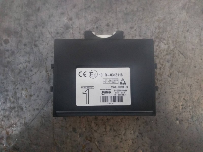 Recambio de modulo electronico para citroen c1 urban ride referencia OEM IAM 897400H030D S000050887 
