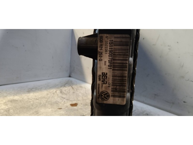 Recambio de radiador agua para skoda fabia (5j2 ) style referencia OEM IAM   