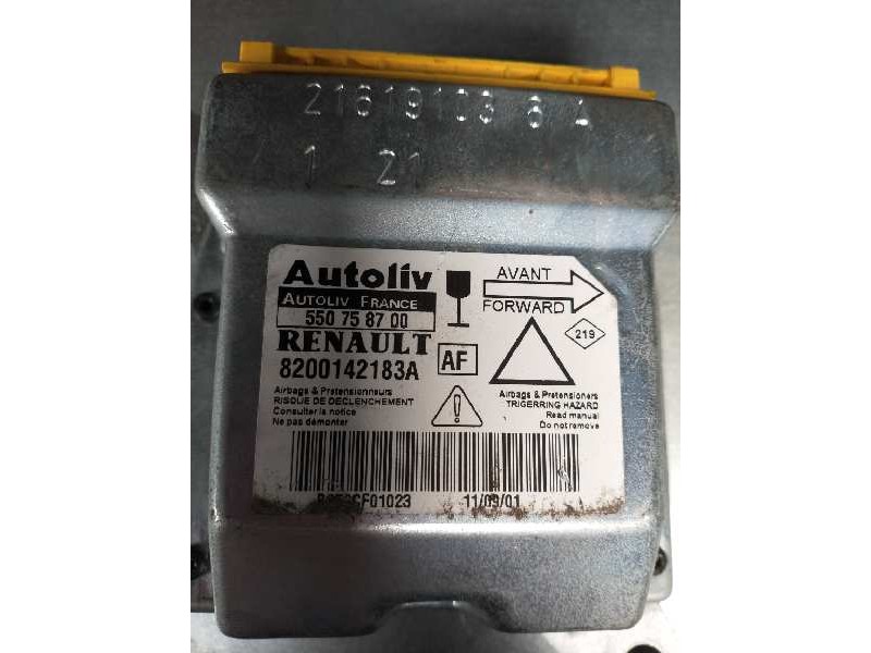 Recambio de centralita airbag para renault laguna ii (bg0) 1.9 dci diesel referencia OEM IAM 550758700 8200142183A 