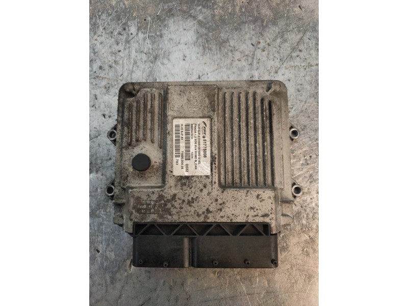 Recambio de centralita motor uce para fiat panda (169) 1.3 jtd cat referencia OEM IAM 7160000505 51775008 MJD6JFS1
