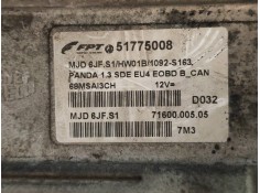 Recambio de centralita motor uce para fiat panda (169) 1.3 jtd cat referencia OEM IAM 7160000505 51775008 MJD6JFS1 2