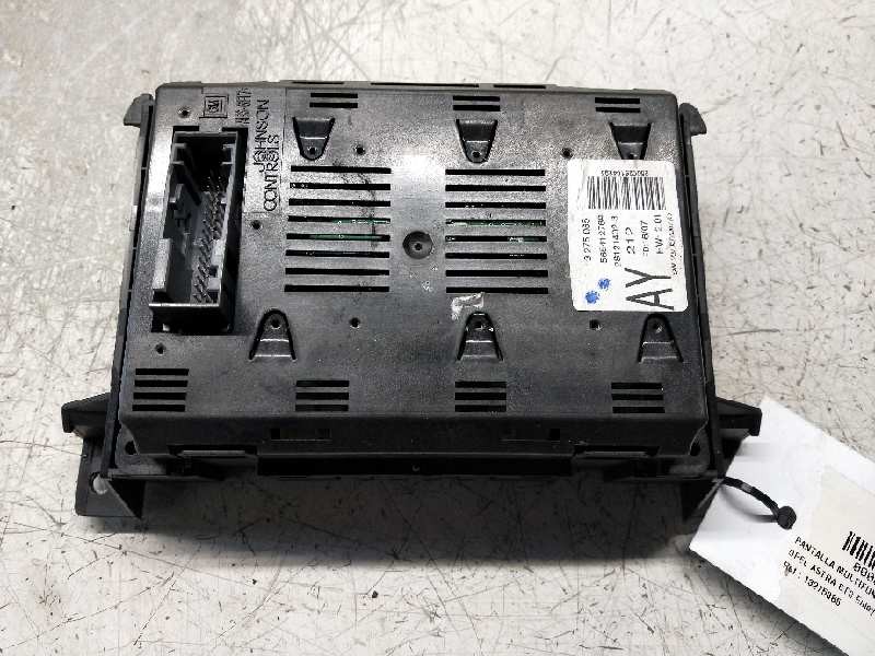 Recambio de pantalla multifuncion para opel astra gtc enjoy referencia OEM IAM 13275085  