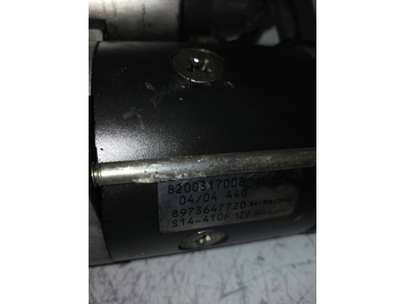 Recambio de motor arranque para renault vel satis (bj0) privilege referencia OEM IAM 8200317008 HITACHI  Recambio de motor arranque para renault vel satis (bj0) privilege referencia OEM IAM 8200317008 HITACHI