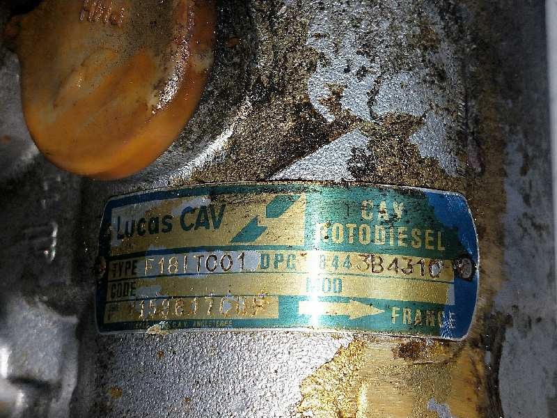 Recambio de bomba inyeccion para ford sierra berlina 1.8 turbodiesel referencia OEM IAM 8443B431C LUCAS  Recambio de bomba inyeccion para ford sierra berlina 1.8 turbodiesel referencia OEM IAM 8443B431C LUCAS