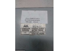 Recambio de centralita parktronic para lexus ct 200h referencia OEM IAM 8679276020 51611016260  2