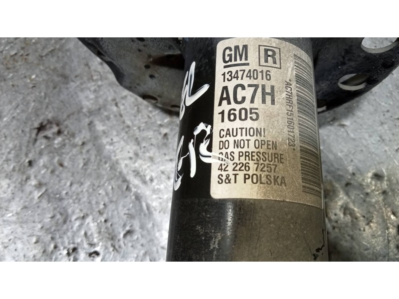 Recambio de amortiguador delantero derecho para opel astra j lim. 4türig selection referencia OEM IAM   