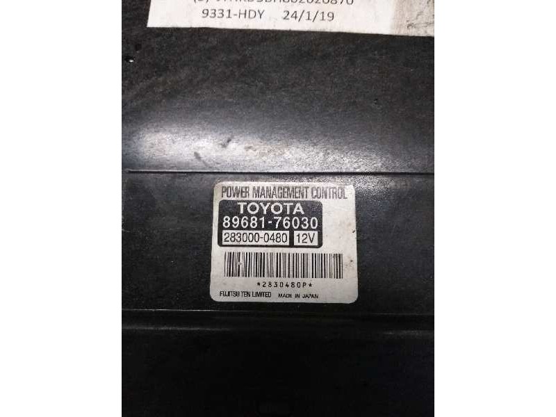 Recambio de modulo electronico para lexus ct 200h referencia OEM IAM 8968176030 2830000480 