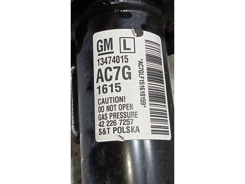 Recambio de amortiguador delantero izquierdo para opel astra j lim. 4türig selection referencia OEM IAM   