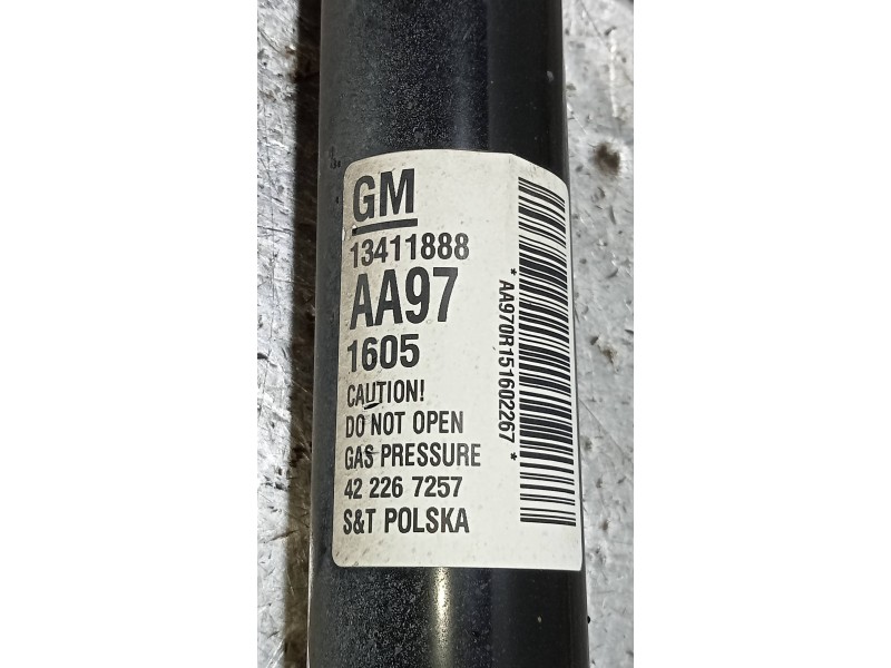 Recambio de amortiguador trasero izquierdo para opel astra j lim. 4türig selection referencia OEM IAM   
