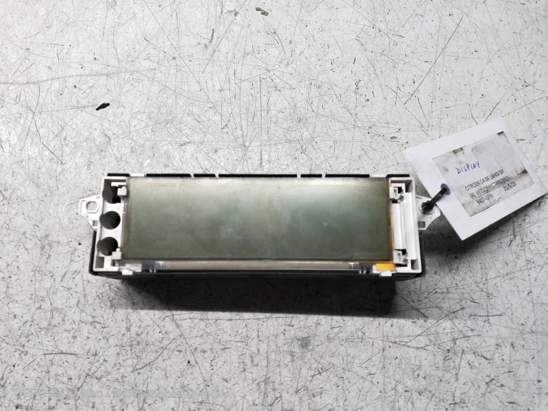 Recambio de pantalla multifuncion para citroen c4 berlina collection referencia OEM IAM 9664222180  