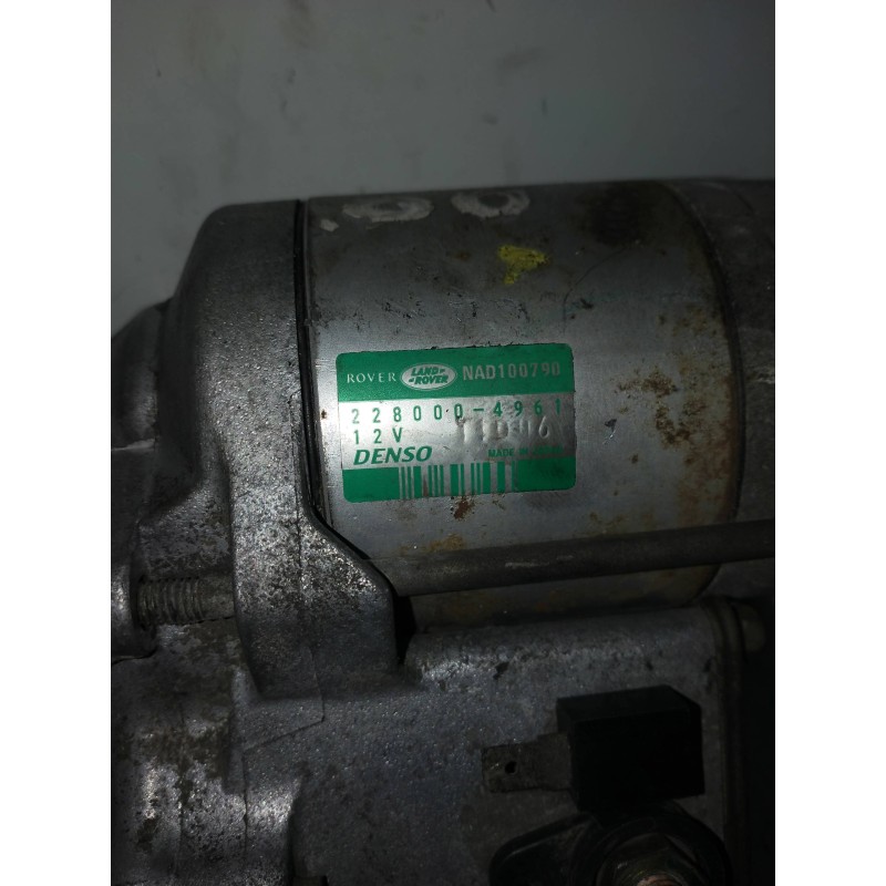 Recambio de motor arranque para mg rover serie 25 (rf) classic (5-ptas.) referencia OEM IAM 2280004961 DENSO 