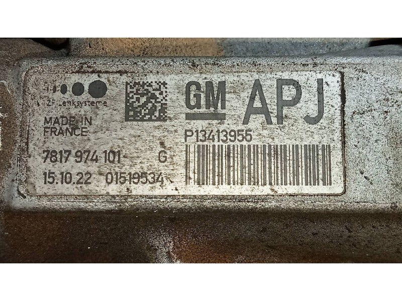 Recambio de cremallera direccion para opel astra j lim. 4türig selection referencia OEM IAM   