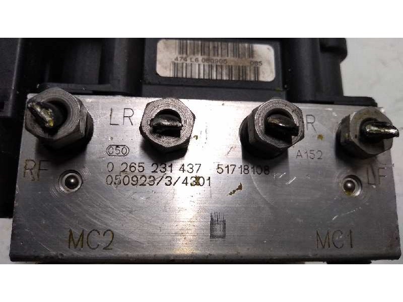 Recambio de abs para fiat stilo (192) referencia OEM IAM 0265231437 0265800369 51718108