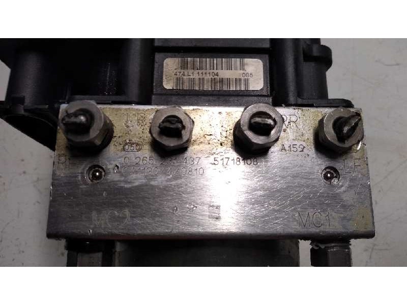 Recambio de abs para fiat stilo (192) referencia OEM IAM 0265231437 0265800369 51718108 Recambio de abs para fiat stilo (192) referencia OEM IAM 0265231437 0265800369 51718108