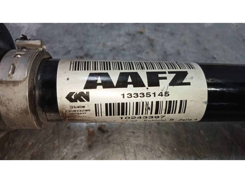 Recambio de transmision delantera izquierda para opel astra j lim. 4türig selection referencia OEM IAM 13335145  