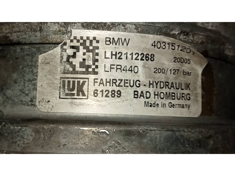 Recambio de bomba direccion para bmw serie 5 berlina (e60) 530i referencia OEM IAM 403151201 LH2112268 