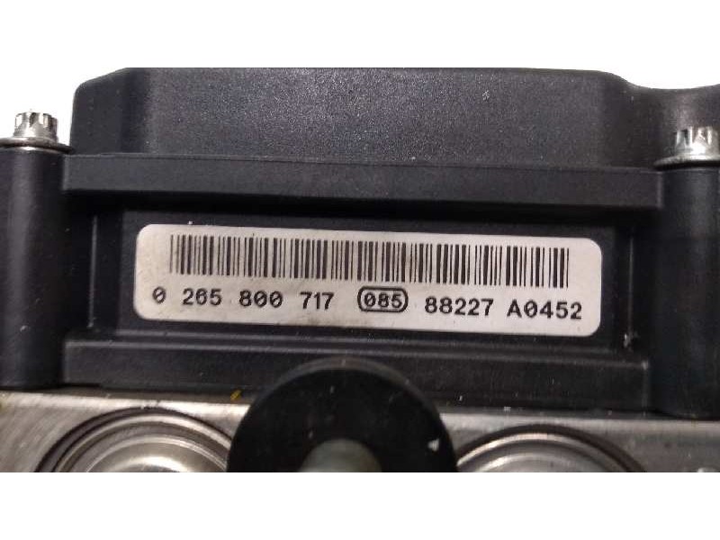 Recambio de abs para fiat ducato caja cerrada 35 (06.2006 =>) 3.0 jtd cat referencia OEM IAM 0265232112 0265800717 51804596