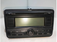 Recambio de sistema audio / radio cd para skoda fabia (5j2 ) 1.4 tdi referencia OEM IAM 5J0035161A  