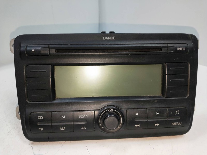 Recambio de sistema audio / radio cd para skoda fabia (5j2 ) 1.4 tdi referencia OEM IAM 5J0035161A  