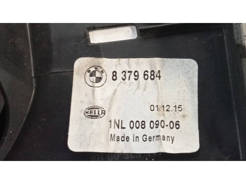 Recambio de faro antiniebla derecho para bmw serie 7 (e65/e66) 745i referencia OEM IAM 8379684 1NL00809006 