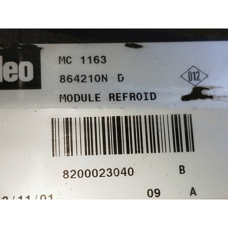 Recambio de electroventilador para renault master combi desde ´98 1.9 diesel referencia OEM IAM 8200023040 86421N 