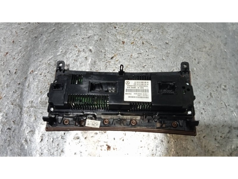Recambio de mando calefaccion / aire acondicionado para mercedes clase e (w212) lim. e 300 cdi blueefficiency (212.025) referenc