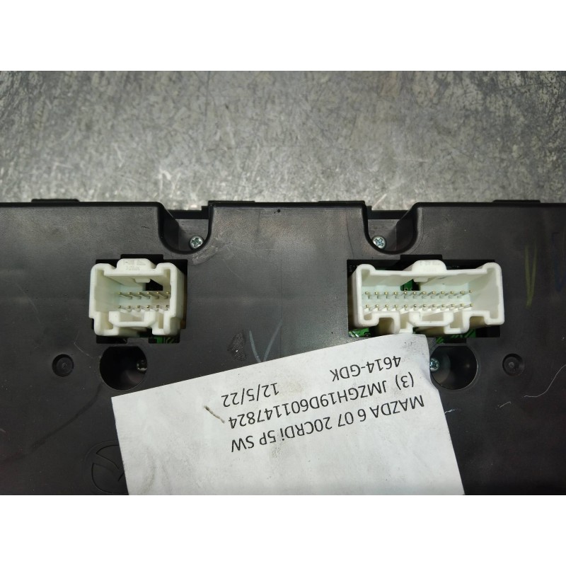 Recambio de mando calefaccion / aire acondicionado para mazda 6 kombi (gh) 2.0 crtd 140cv active sw referencia OEM IAM GAM761190