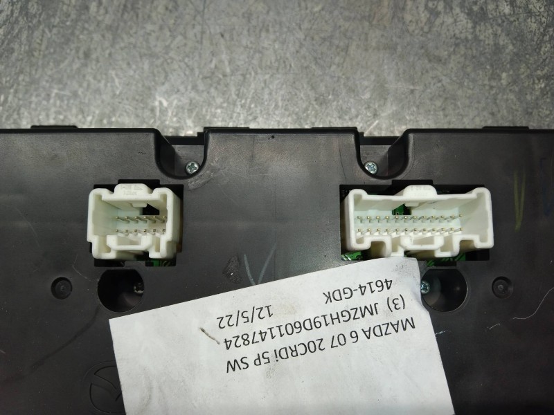 Recambio de mando calefaccion / aire acondicionado para mazda 6 kombi (gh) 2.0 crtd 140cv active sw referencia OEM IAM GAM761190